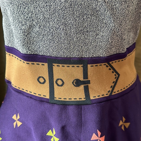 Z Spoke by Zach Pozen flared dress sz Large L - Picture 3 of 7